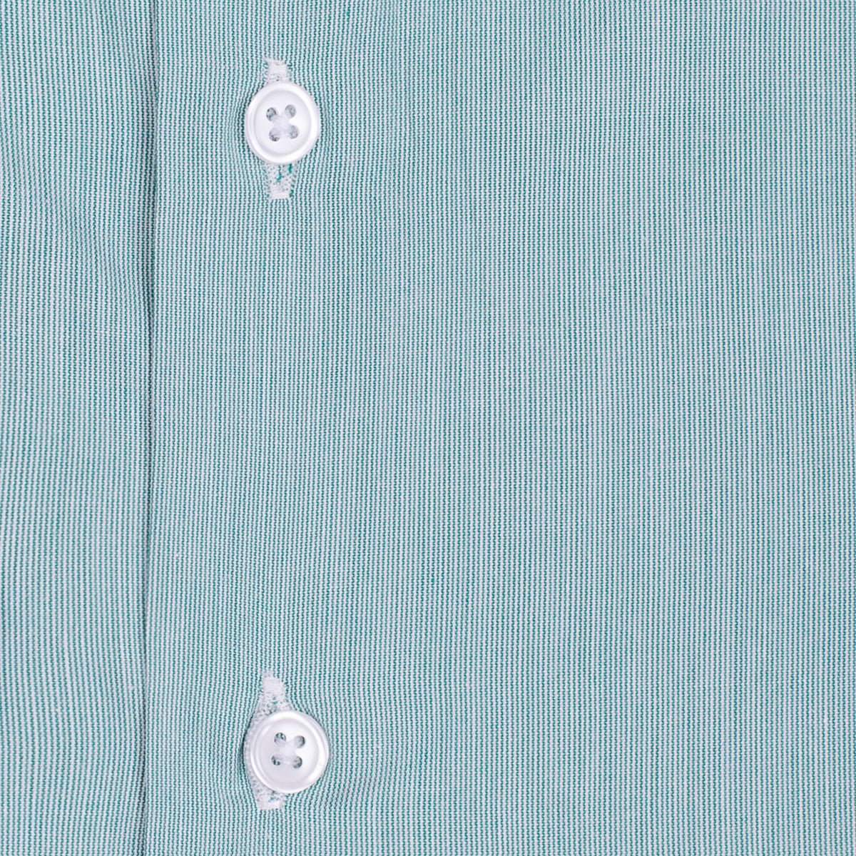 Bespoke - Green & White Hairline Striped Shirt