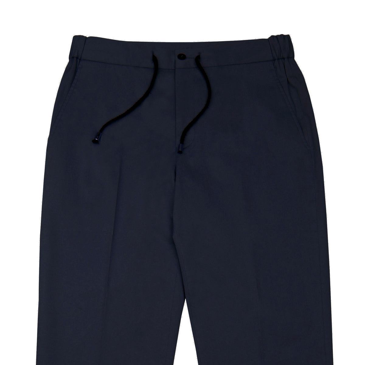 Midnight Blue Tailored Drawstring Chino